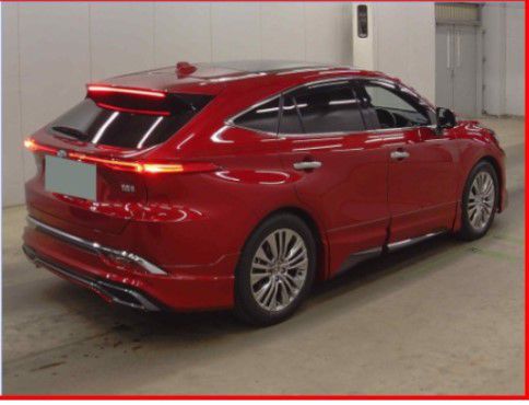 TOYOTA HARRIER HYBRID Z LEATHER 2021 MODEL WINE COLOR