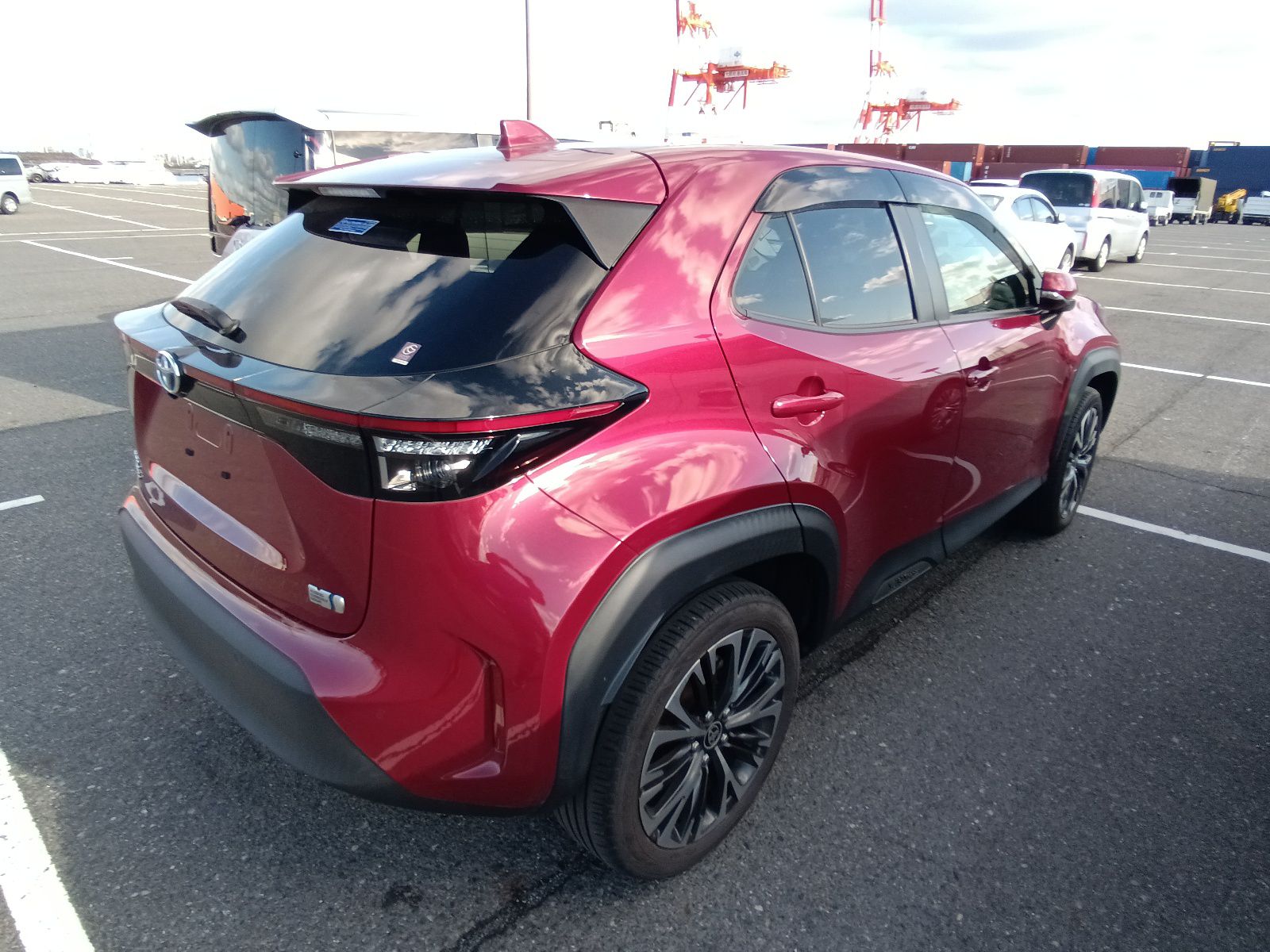 TOYOTA YARIS COSS Z 2021 MODEL RED COLOR