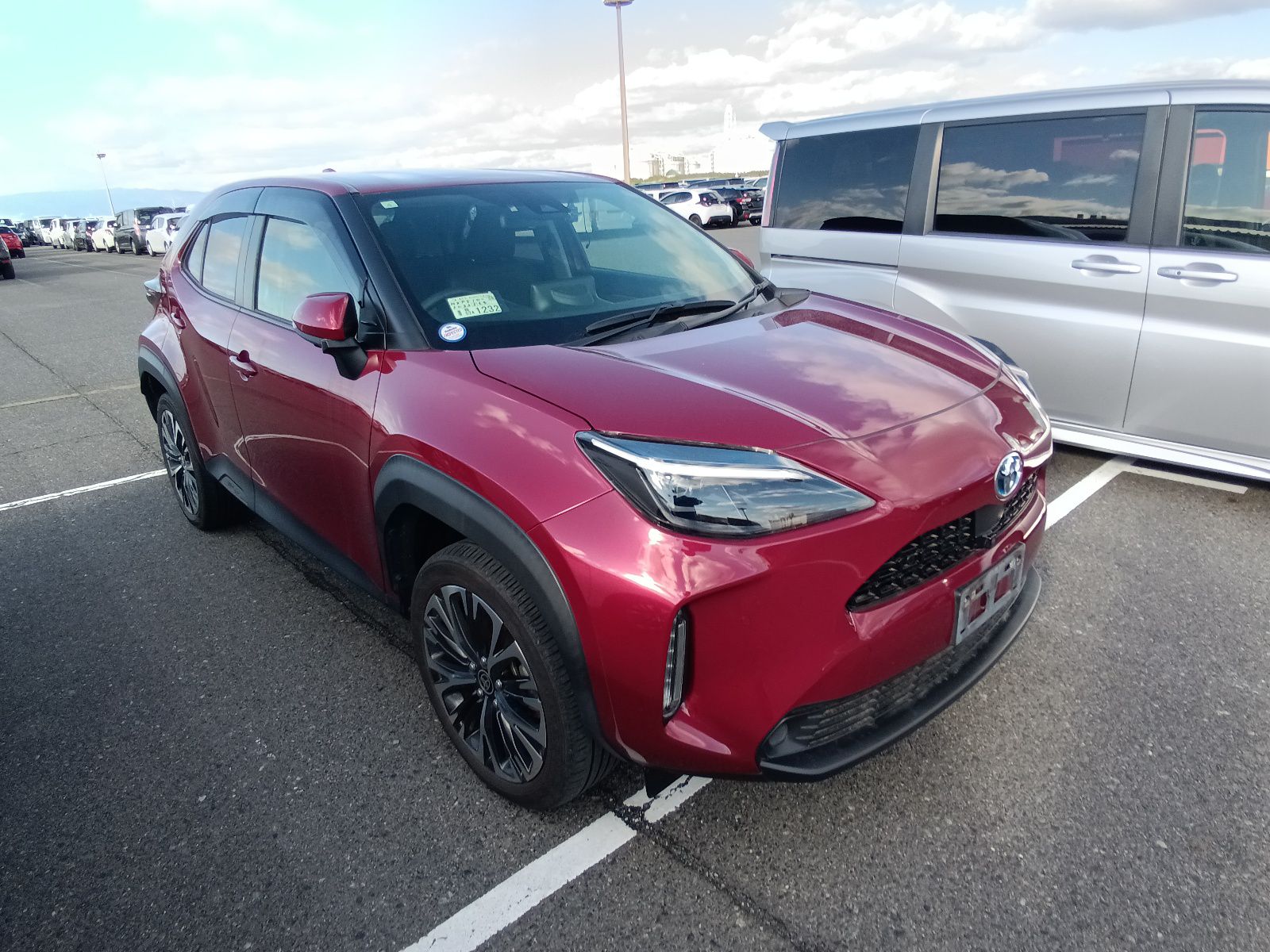 TOYOTA YARIS COSS Z 2021 MODEL RED COLOR