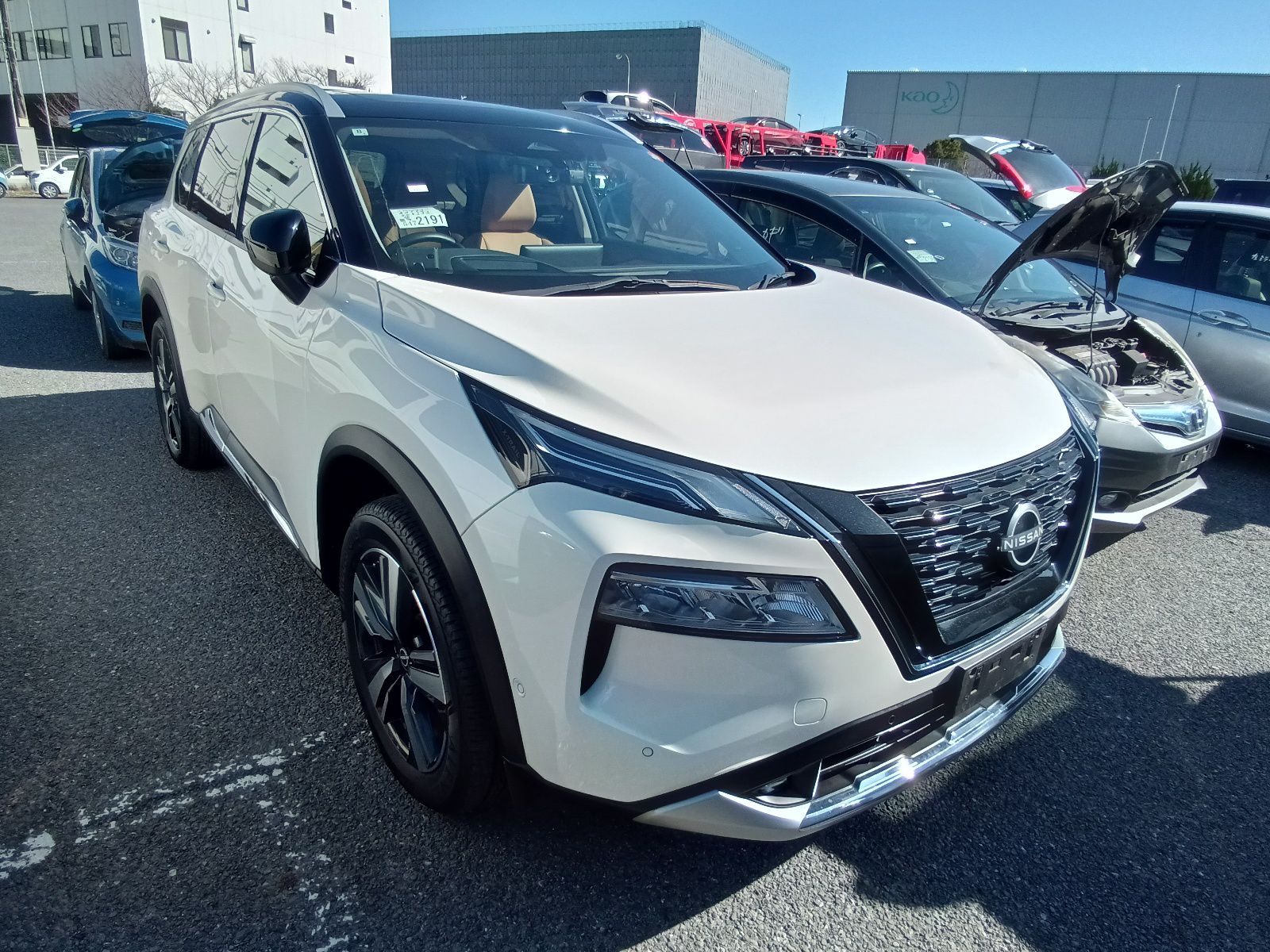 NISSAN X-TRAIL GE-4ORCE 2022 MODEL PEARL COLOR