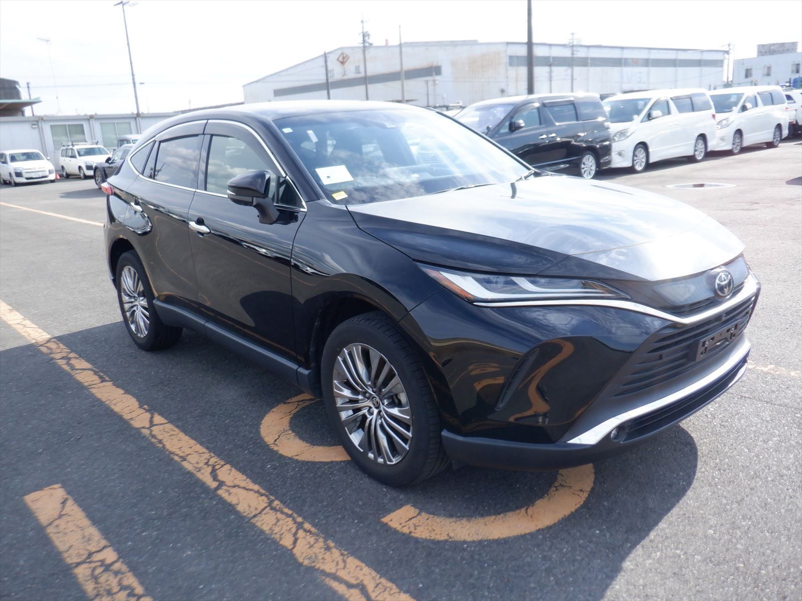 TOYOTA HARRIER Z LEATHER PACKAGE 2020 MODEL BLACK COLOR