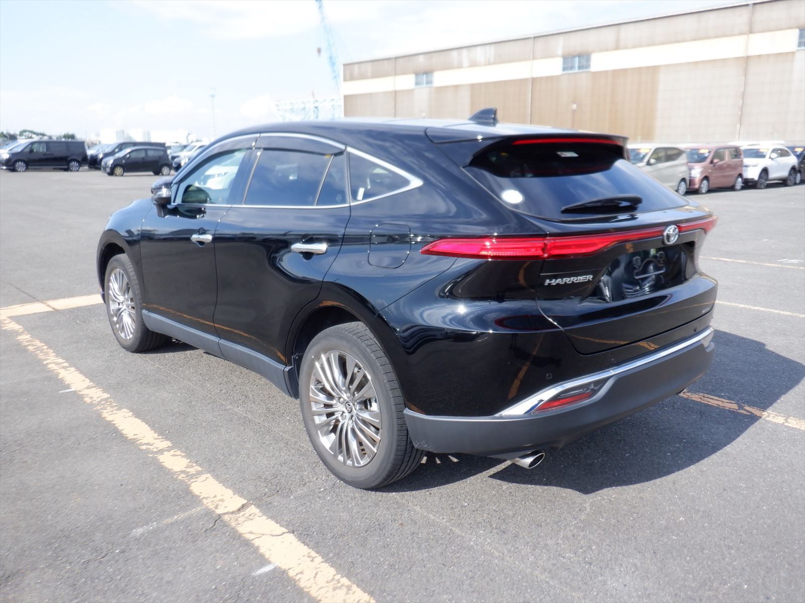 TOYOTA HARRIER Z LEATHER PACKAGE 2020 MODEL BLACK COLOR
