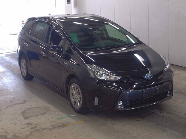 TOYOTA PRIUS ALPHA S TUNE BLACK 2020 MODEL BLACK METALLIC COLOR