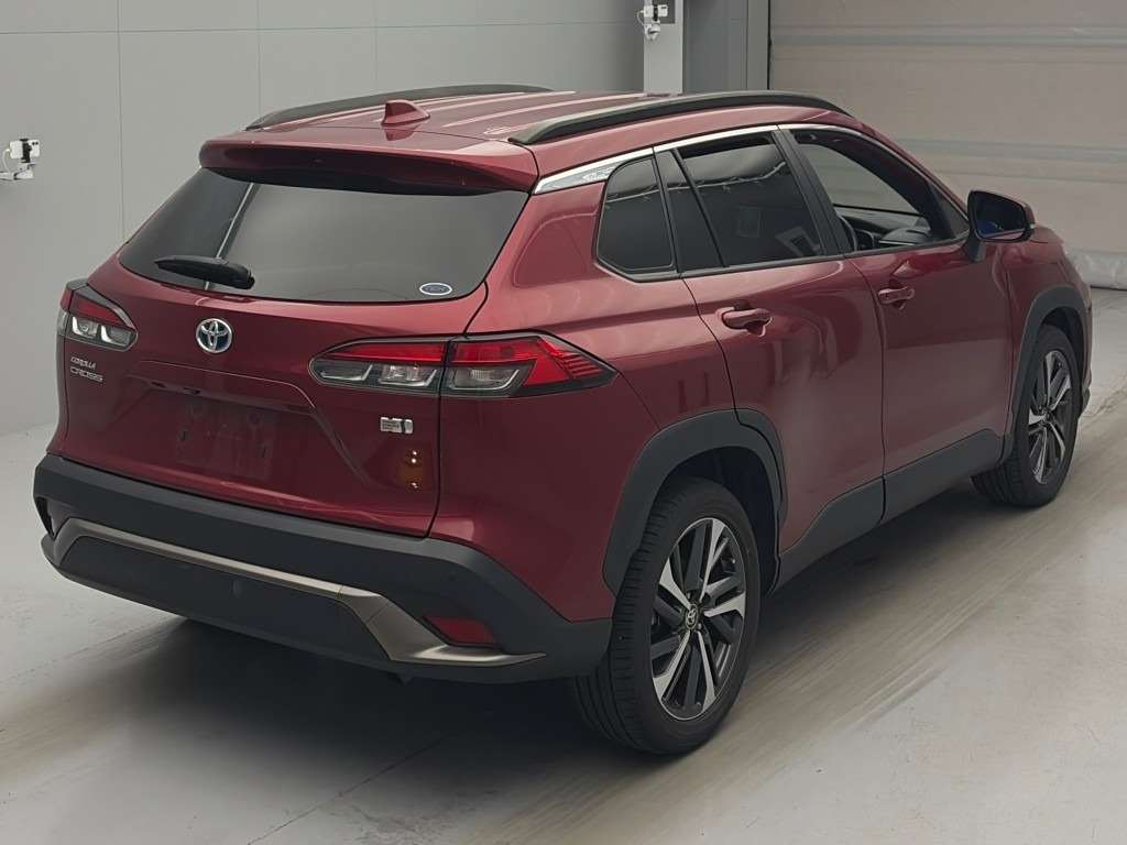 TOYOTA COROLLA CROSS Z LEATHER HYBRID 2021 MODEL RED COLOR