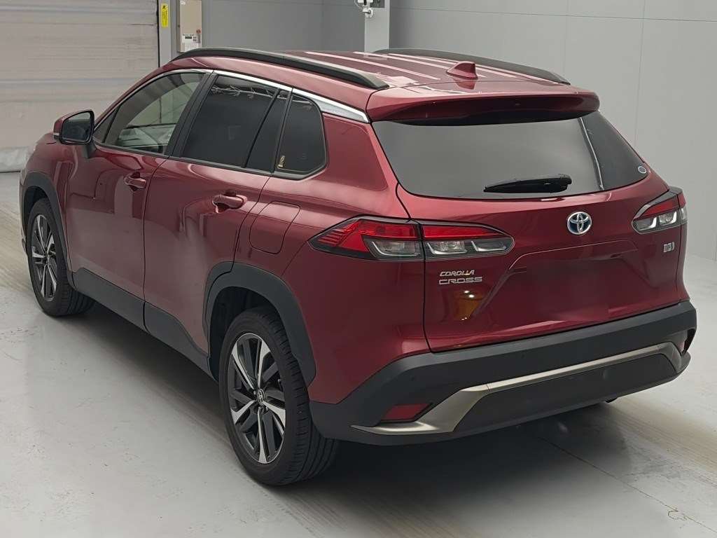 TOYOTA COROLLA CROSS Z LEATHER HYBRID 2021 MODEL RED COLOR