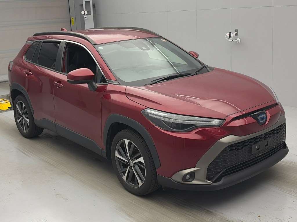 TOYOTA COROLLA CROSS Z LEATHER HYBRID 2021 MODEL RED COLOR