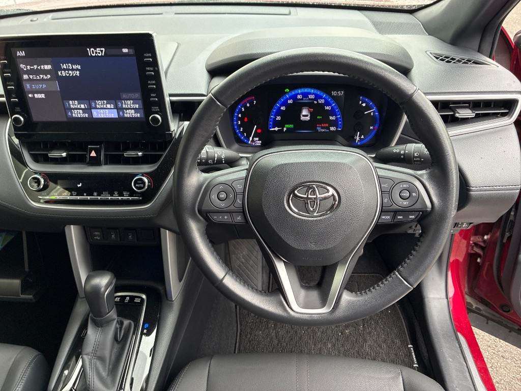 TOYOTA COROLLA CROSS Z LEATHER HYBRID 2021 MODEL RED COLOR