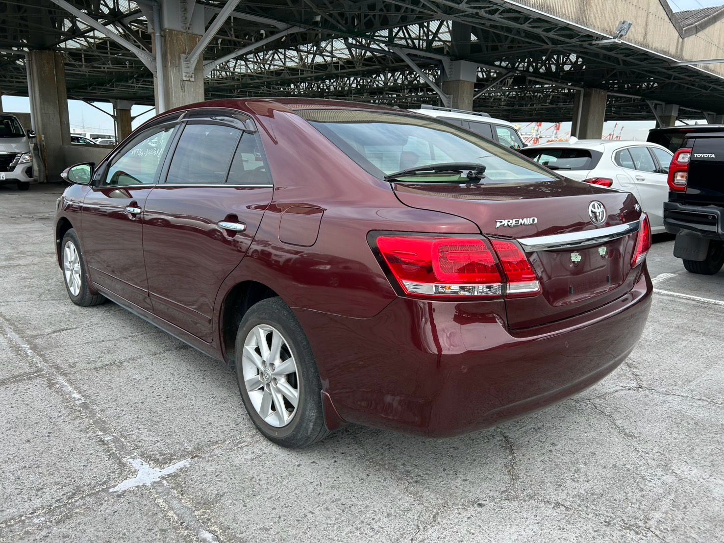 TOYOTA PREMIO F EX 2020 MODEL WINE COLOR