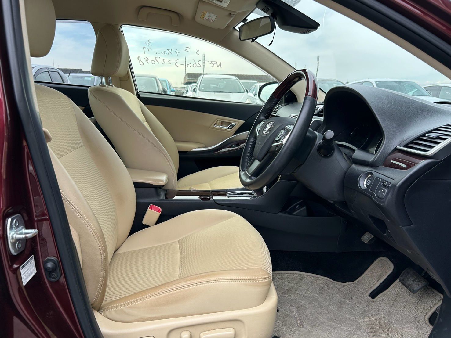 TOYOTA PREMIO F EX 2020 MODEL WINE COLOR