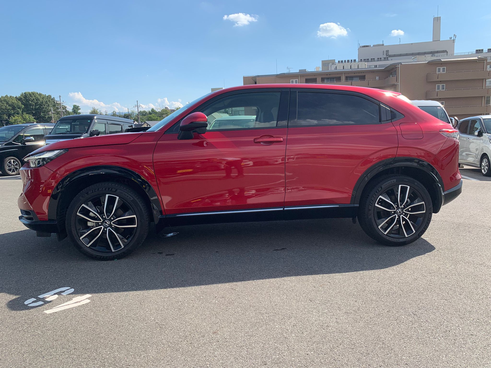 HONDA VEZEL Z 2021 MODEL RED COLOR