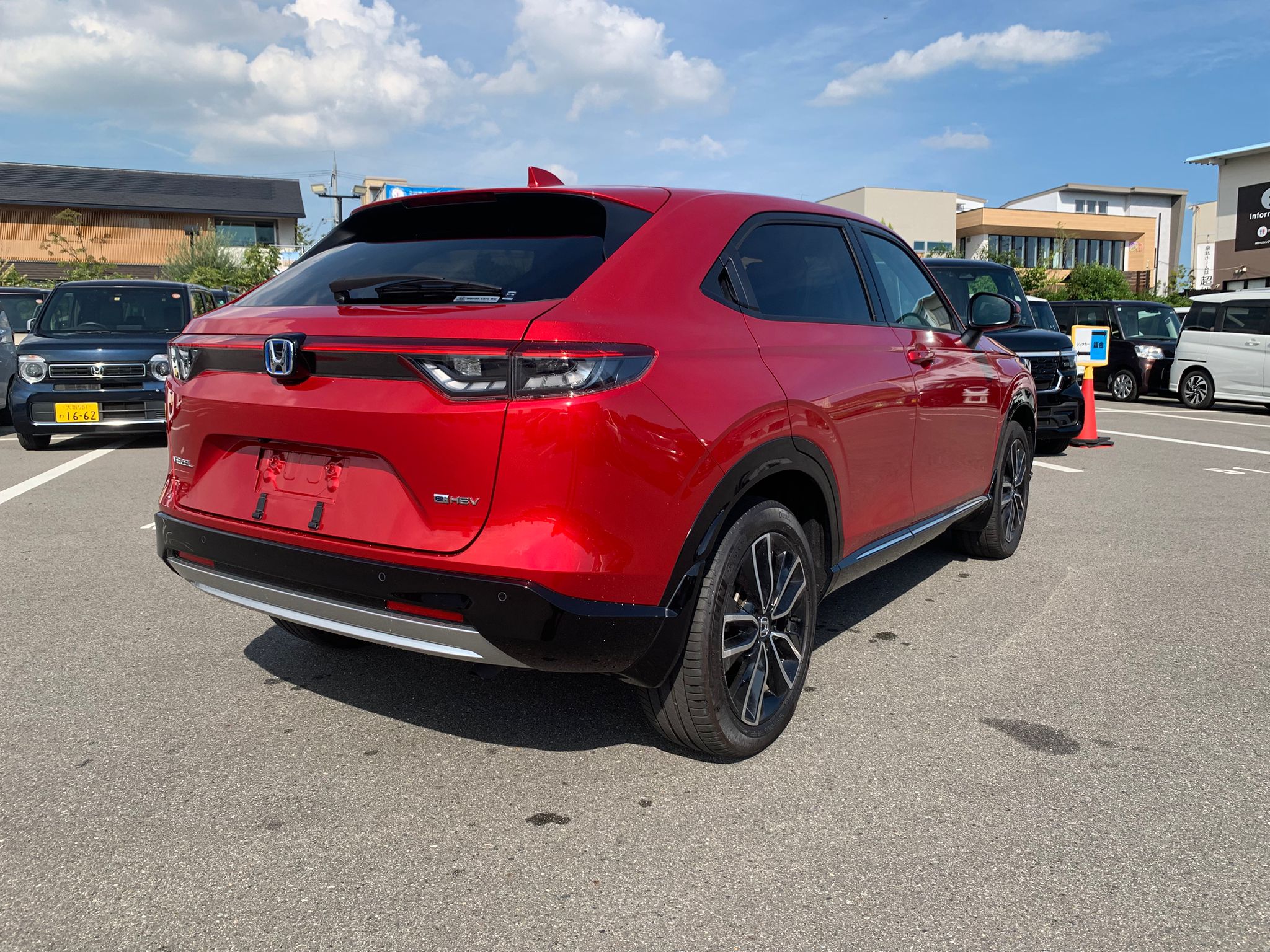 HONDA VEZEL Z 2021 MODEL RED COLOR