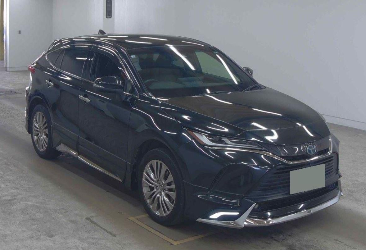 TOYOTA HARRIER HYBRID Z LEATHER 2020 MODEL BLACK COLOR