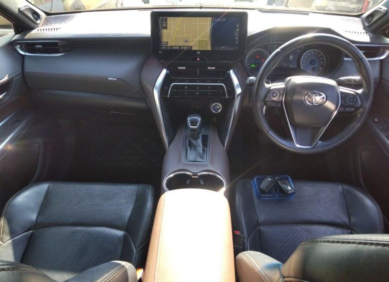 TOYOTA HARRIER HYBRID Z LEATHER 2020 MODEL BLACK COLOR