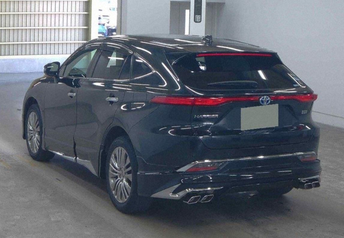 TOYOTA HARRIER HYBRID Z LEATHER 2020 MODEL BLACK COLOR