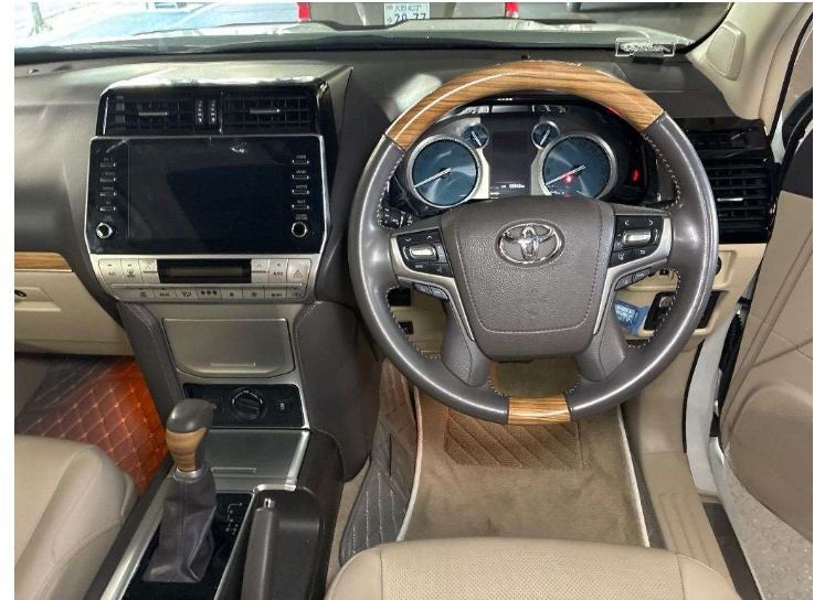 TOYOTA LAND CRUISER PRADO TX-L 2022 MODEL PEARL COLOR