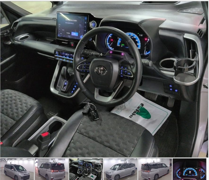 TOYOTA VOXY HYBRID SZ 2022 MODEL GRAY COLOR