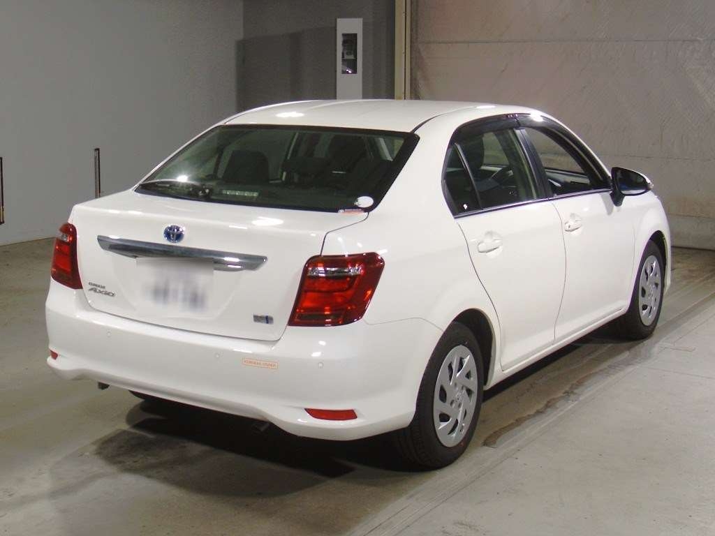 TOYOTA AXIO HYBRID EX 2022 MODEL WHITE COLOR