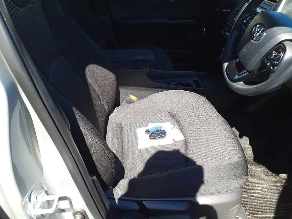 TOYOTA PRIUS HYBRID S SAFETY PLUS 2 2021 MODEL SILVER COLOR